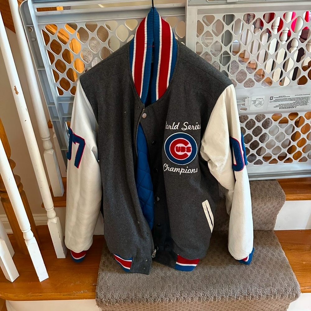 Chicago Cubs World Series jacket